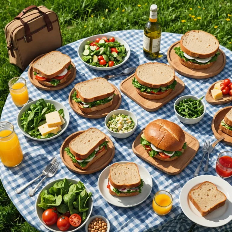 Рецепты блюд для пикника: Вкусные и портативные блюда для отдыха на природе