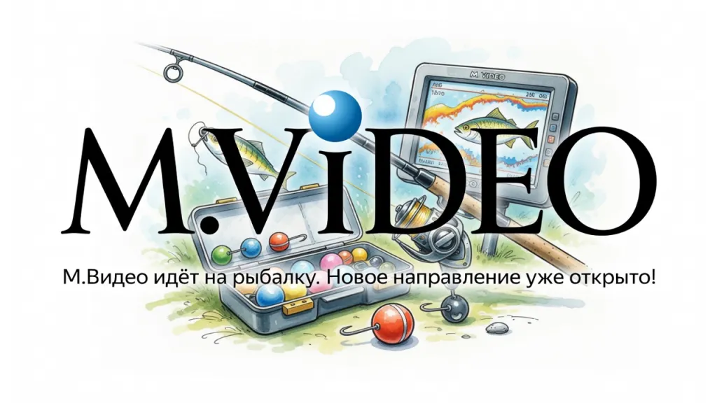 М.Видео идёт на рыбалку. Новое направление уже открыто!